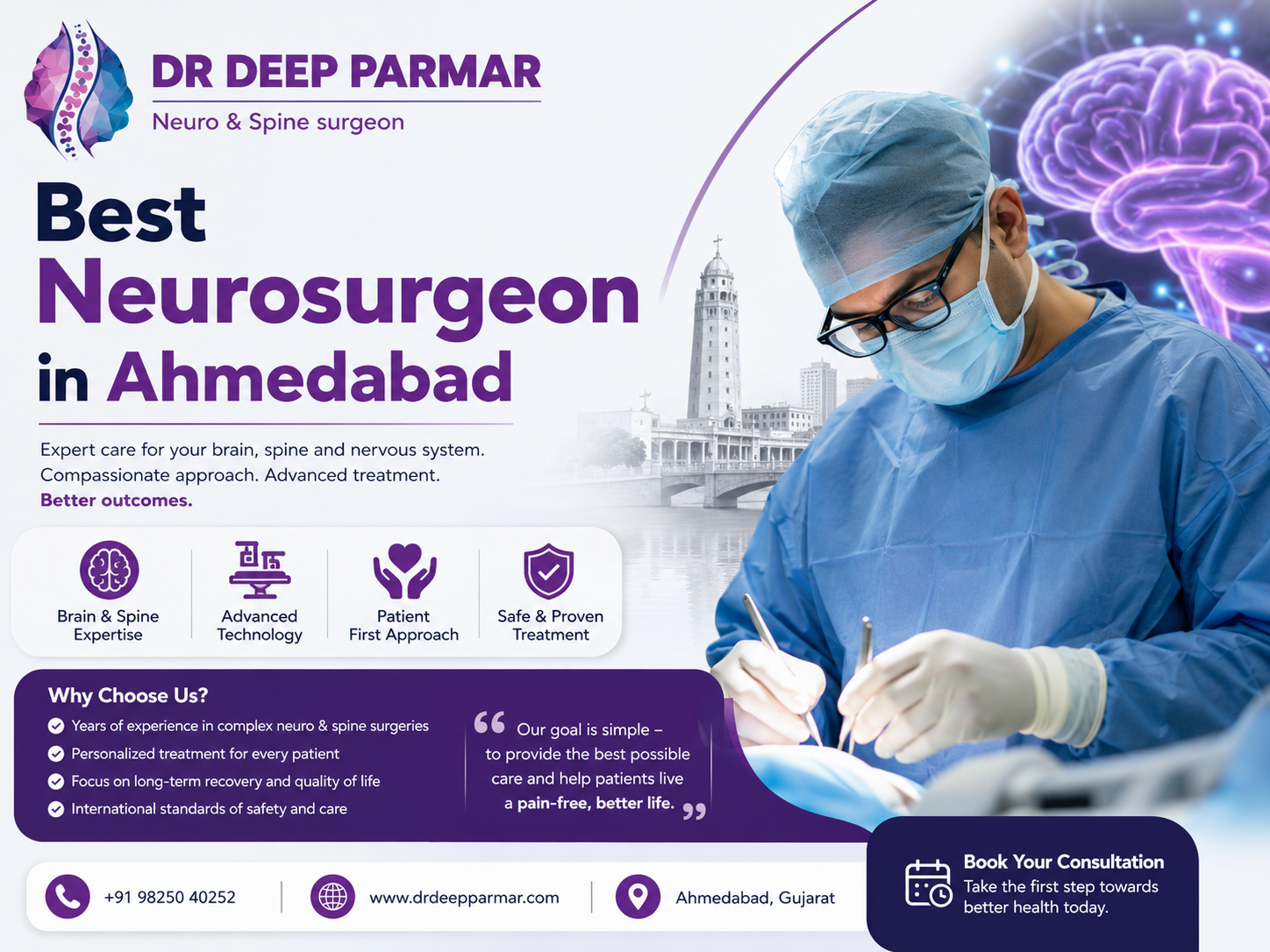 Best Neurosurgeon in Ahmedabad