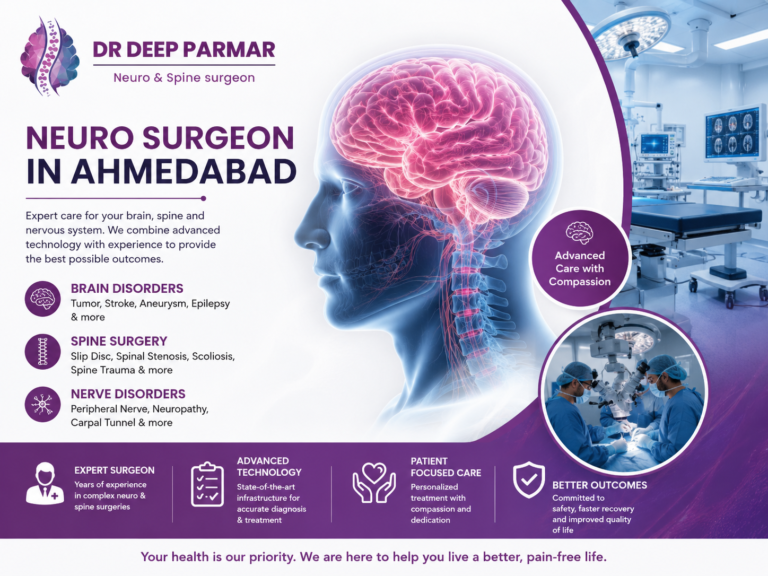 Neuro Surgeon in Ahmedabad – A Complete Guide to Choosing the Right Specialist