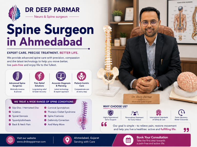 Spine Surgeon in Ahmedabad – Find the Right Specialist for Your Spine Problem