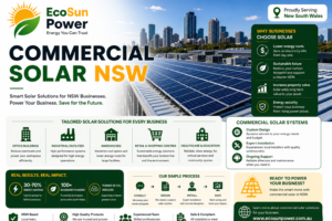 Commercial Solar NSW – A Practical Guide for Australian Businesses
