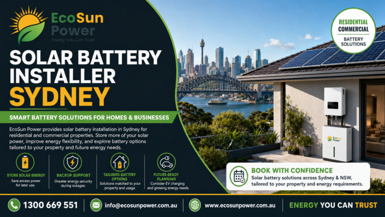 Solar Battery Installer NSW – How to Choose the Right Installer